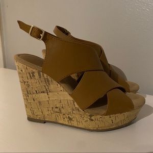 Size 5 cork wedges